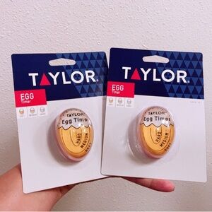2 Taylor Mechanical Color
Changing Hard Boiled Egg Timer